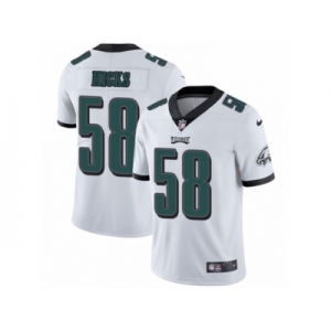 Youth Nike Philadelphia Eagles #58 Jordan Hicks Vapor Untouchable Limited White NFL Jersey