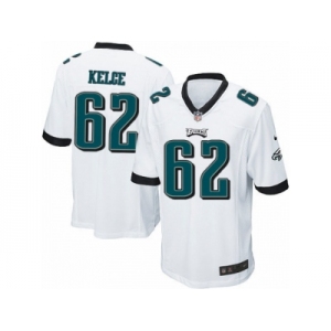 Youth Nike Philadelphia Eagles #62 Jason Kelce White NFL Jersey