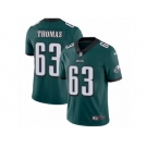 Youth Nike Philadelphia Eagles #63 Dallas Thomas Midnight Green Team Color Vapor Untouchable Limited Player NFL Jersey
