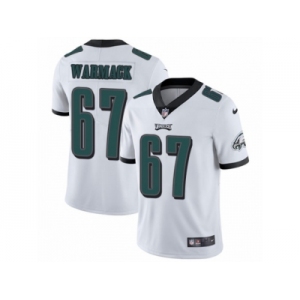 Youth Nike Philadelphia Eagles #67 Chance Warmack Vapor Untouchable Limited White NFL Jersey
