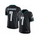 Youth Nike Philadelphia Eagles #7 Ron Jaworski Limited Black Rush NFL Jersey