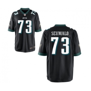 Youth Nike Philadelphia Eagles #73 Isaac Seumalo Black Alternate NFL Jersey