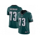 Youth Nike Philadelphia Eagles #73 Isaac Seumalo Vapor Untouchable Limited Midnight Green Team Color NFL Jersey