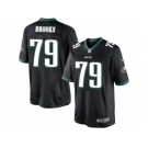 Youth Nike Philadelphia Eagles #79 Brandon Brooks Limited Black Alternate NFL Jersey