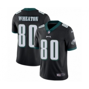 Youth Nike Philadelphia Eagles #80 Markus Wheaton Black Alternate Vapor Untouchable Limited Player NFL Jersey