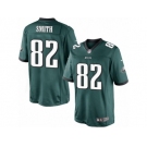Youth Nike Philadelphia Eagles #82 Torrey Smith Limited Midnight Green Team Color NFL Jersey