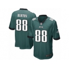 Youth Nike Philadelphia Eagles #88 Trey Burton Game Midnight Green Team Color NFL Jersey