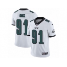 Youth Nike Philadelphia Eagles #91 Fletcher Cox Vapor Untouchable Limited White NFL Jersey