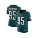 Youth Nike Philadelphia Eagles #95 Mychal Kendricks Vapor Untouchable Limited Midnight Green Team Color NFL Jersey