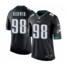 Youth Nike Philadelphia Eagles #98 Connor Barwin Black Alternate NFL Jersey