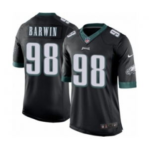 Youth Nike Philadelphia Eagles #98 Connor Barwin Black Alternate NFL Jersey