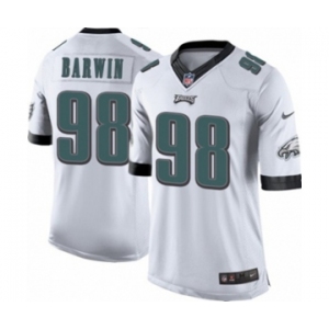 Youth Nike Philadelphia Eagles #98 Connor Barwin White NFL Jersey
