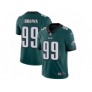 Youth Nike Philadelphia Eagles #99 Jerome Brown Vapor Untouchable Limited Midnight Green Team Color NFL Jersey