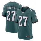 Youth Philadelphia Eagles #27 Quinyon Mitchell Green Vapor Untouchable Limited Stitched Football Jersey