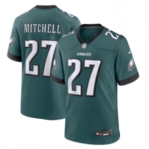 Youth Philadelphia Eagles #27 Quinyon Mitchell Green Vapor Untouchable Limited Stitched Football Jersey
