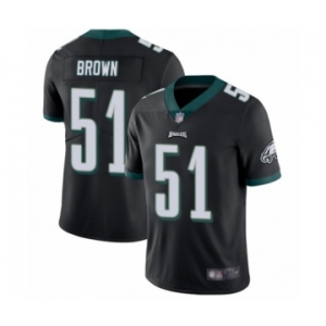 Youth Philadelphia Eagles #51 Zach Brown Black Alternate Vapor Untouchable Limited Player Football Jersey