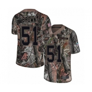 Youth Philadelphia Eagles #51 Zach Brown Camo Rush Realtree Limited Football Jersey