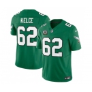 Youth Philadelphia Eagles #62 Jason Kelce Green 2023 F.U.S.E. With C Patch Stitched Football Jersey