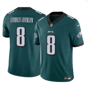 Youth Philadelphia Eagles #8 Chauncey Gardner-Johnson Green 2024 F.U.S.E. Vapor Untouchable Limited Football Stitched Jersey