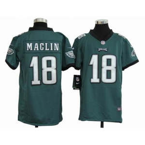 nike youth nfl jerseys philadelphia eagles #18 jeremy maclin green[nike]
