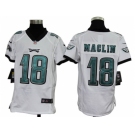 nike youth nfl jerseys philadelphia eagles #18 jeremy maclin white[nike]