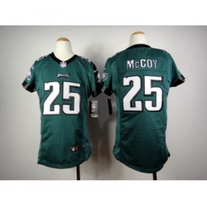 nike youth nfl jerseys philadelphia eagles #25 mccoy green[nike]