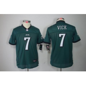 nike youth nfl jerseys philadelphia eagles #7 vick green[nike]