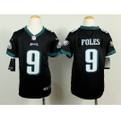 nike youth nfl jerseys philadelphia eagles #9 foles black[nike]