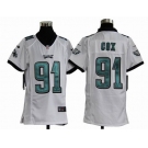nike youth nfl jerseys philadelphia eagles #91 cox white[nike]