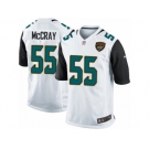 Men Nike Jacksonville Jaguars #55 Lerentee McCray Game White NFL Jersey