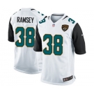Men's Nike Jacksonville Jaguars #38 Jalen Ramsey Game White NFL Jersey