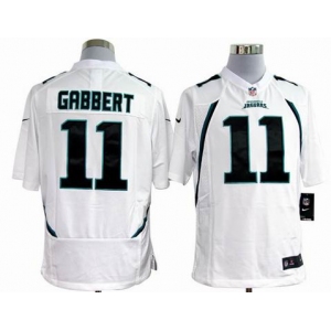 nike nfl jerseys jacksonville jaguars #11 gabbert white[game]