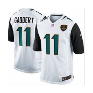 nike nfl jerseys jacksonville jaguars #11 gabbert white[new game]