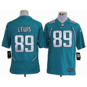 nike nfl jerseys jacksonville jaguars #89 lewis green[game]