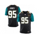 Men Nike Jacksonville Jaguars #95 Abry Jones Elite Black Alternate NFL Jersey