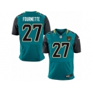 Men's Nike Jacksonville Jaguars #27 Leonard Fournette Elite Teal Green Team Color NFL Jersey