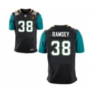 Men's Nike Jacksonville Jaguars #38 Jalen Ramsey Elite Black Alternate NFL Jersey