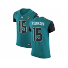 Nike Jacksonville Jaguars #15 Allen Robinson Teal Green Team Color Men Stitched NFL Vapor Untouchable Elite Jersey