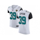 Nike Jacksonville Jaguars #39 Tashaun Gipson White Men Stitched NFL Vapor Untouchable Elite Jersey