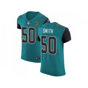 Nike Jacksonville Jaguars #50 Telvin Smith Teal Green Team Color Men Stitched NFL Vapor Untouchable Elite Jersey