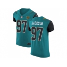 Nike Jacksonville Jaguars #97 Malik Jackson Teal Green Team Color Men Stitched NFL Vapor Untouchable Elite Jersey