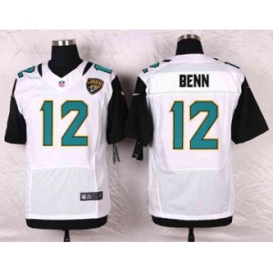 nike nfl jerseys jacksonville jaguars #12 benn white[Elite]