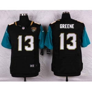 nike nfl jerseys jacksonville jaguars #13 greene black[Elite]