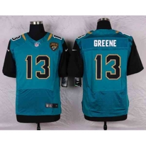 nike nfl jerseys jacksonville jaguars #13 greene green[Elite]