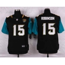 nike nfl jerseys jacksonville jaguars #15 robinson black[Elite]