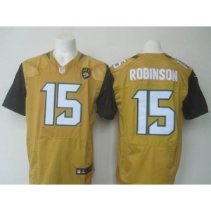 nike nfl jerseys jacksonville jaguars #15 robinson yellow[Elite]