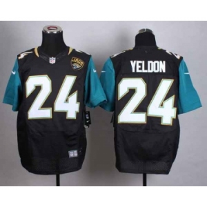 nike nfl jerseys jacksonville jaguars #24 yeldon black[Elite]
