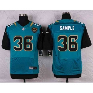 nike nfl jerseys jacksonville jaguars #36 sample green[Elite]