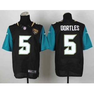 nike nfl jerseys jacksonville jaguars #5 bortles black[Elite]