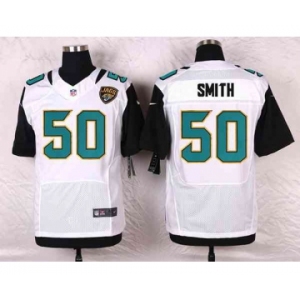 nike nfl jerseys jacksonville jaguars #50 smith white[Elite]